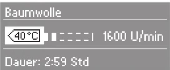 MIELE W 5969 WPS - Beispiele für die Anwahl - 1