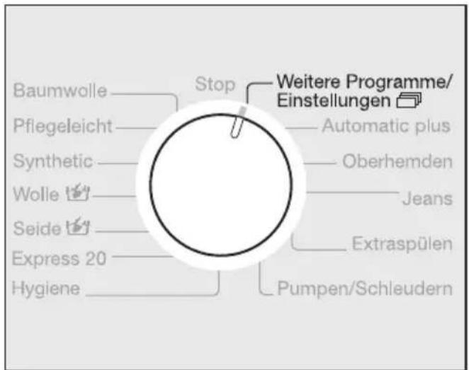 MIELE W 5962 WPS - ③Programm wählen - 2