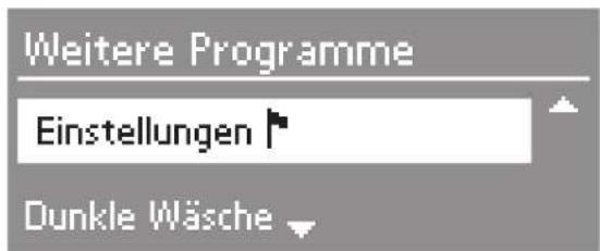 MIELE W 5962 WPS - ③Programm wählen - 3