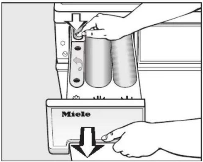 MIELE W 5923 WPS - Waschmittel-Einspülkasten reinigen - 1