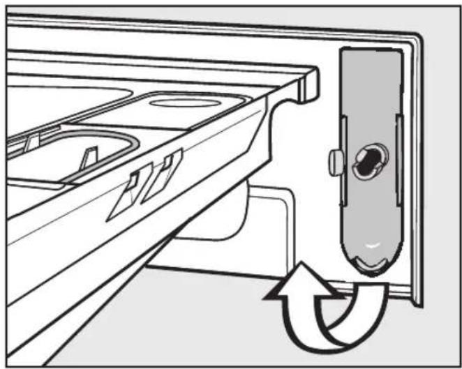 MIELE W 5905 WPS - Fülltür öffnen bei verstopftem Ablauf und/oder Stromausfall - 1