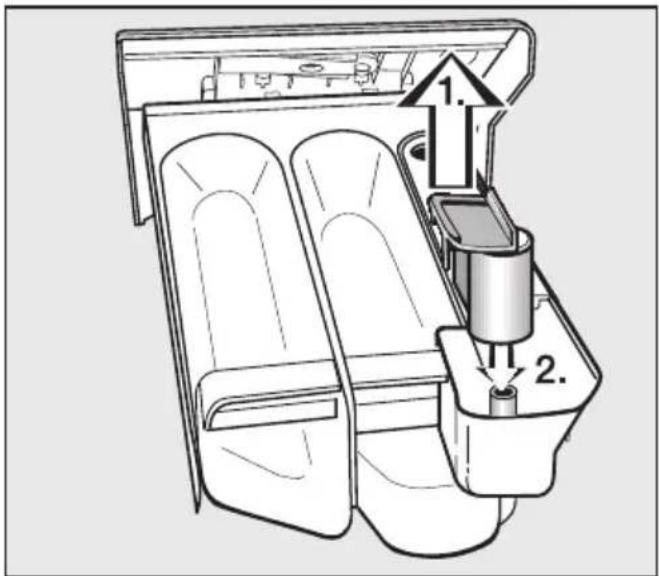 MIELE W 587 WPS - Waschmittel-Einspülkasten reinigen - 2