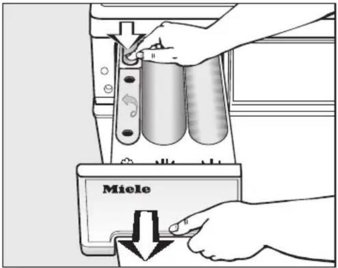 MIELE W 5831 WPS Exklusiv Edition - Waschmittel-Einspülkasten reinigen - 1