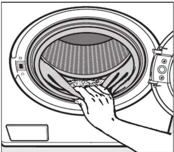MIELE W 531 - ⑫Wäsche entnehmen - 1