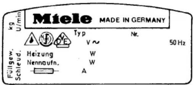 MIELE Top Electronic W716 - Wasserstand erhöhen - 3
