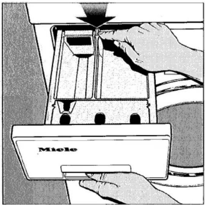 MIELE Top Electronic W716 - Wasserstand erhöhen - 1