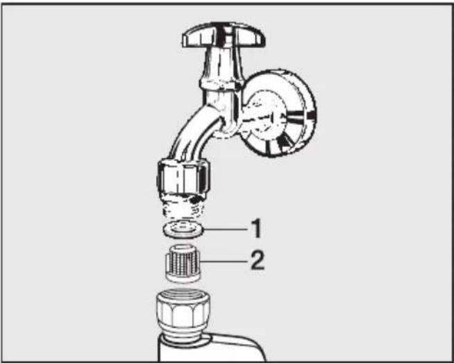 MIELE Softtronic W 3741 WPS - Wassereinlaufsieb reinigen - 1