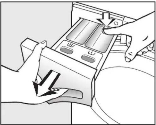 MIELE Softtronic W 1764 - Waschmittel-Einspülkasten reinigen - 1