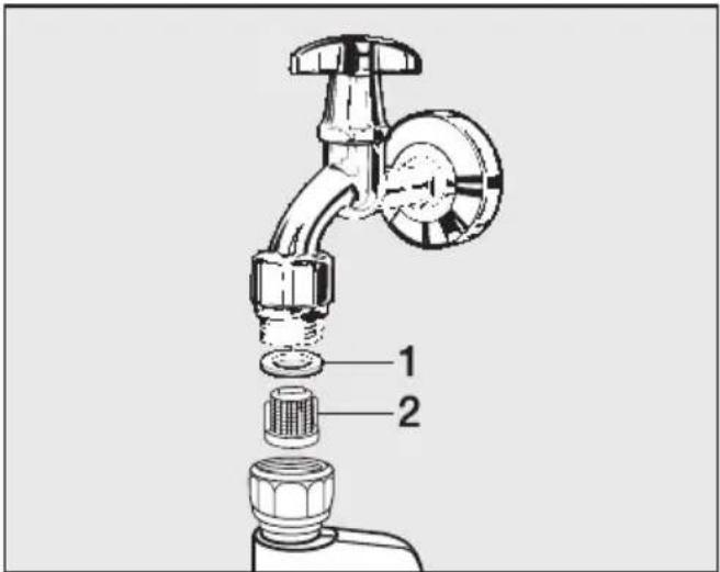 MIELE Softtronic W 3522 WPS - Wassereinlaufsieb reinigen - 1