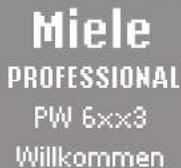 MIELE PW 6163 - Sind keine weiteren Waschprogramme mehr vorgesehen: - 1