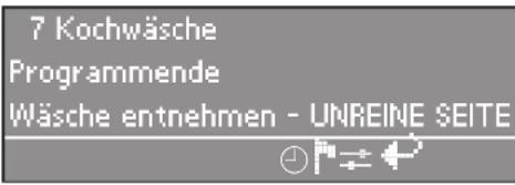 MIELE PW 6163 - Öffnen der Tür nach Programmende auf der unreinen Seite - 1
