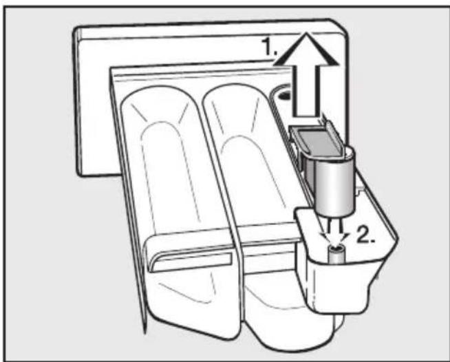 MIELE PW 5064 - Waschmittel-Einspülkasten reinigen - 2