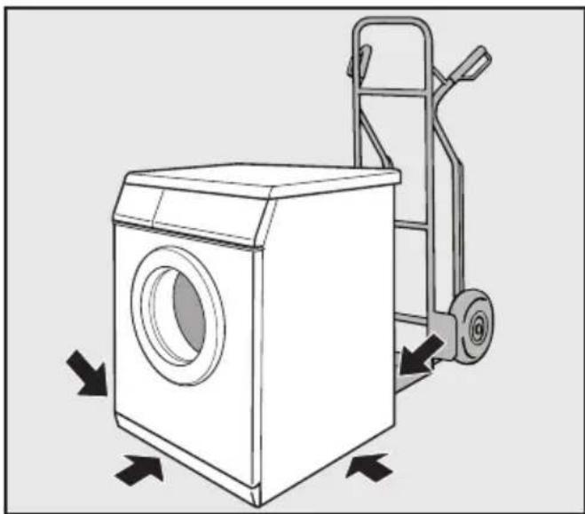 MIELE PW 5064 - Waschautomaten aufstellen - 1