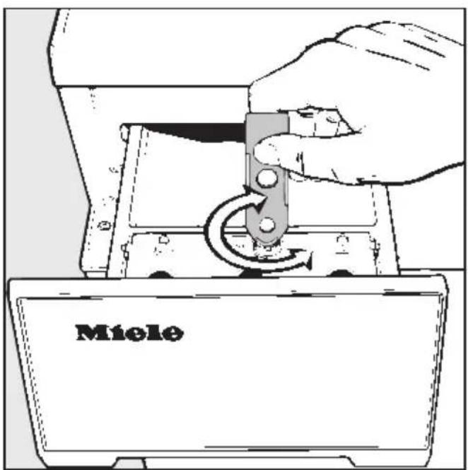 MIELE Novotronic W 961 - MerkzahlfürWasserhärte einstellen - 2