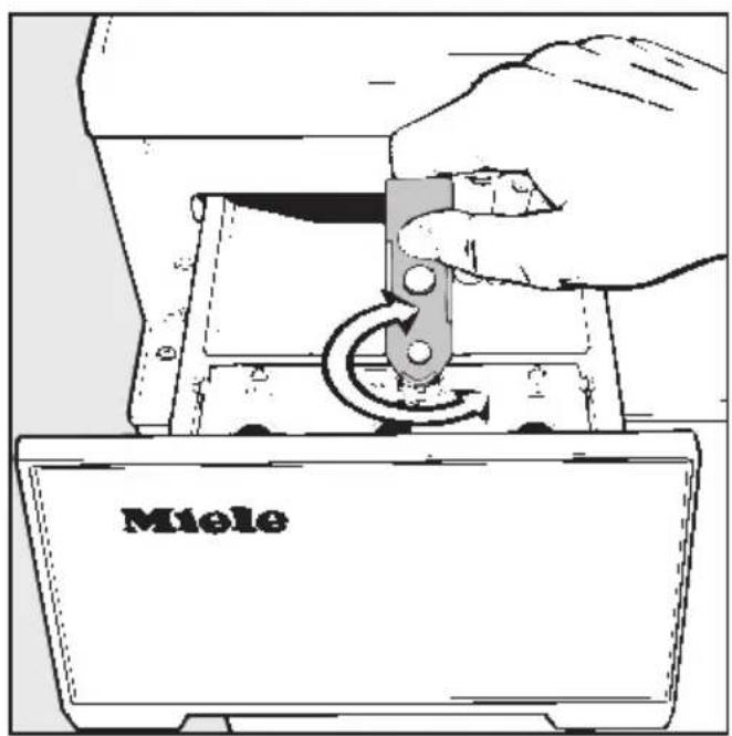 MIELE Prisma W 850 - Merkzahl für Wasserhärte ein- stellen - 2