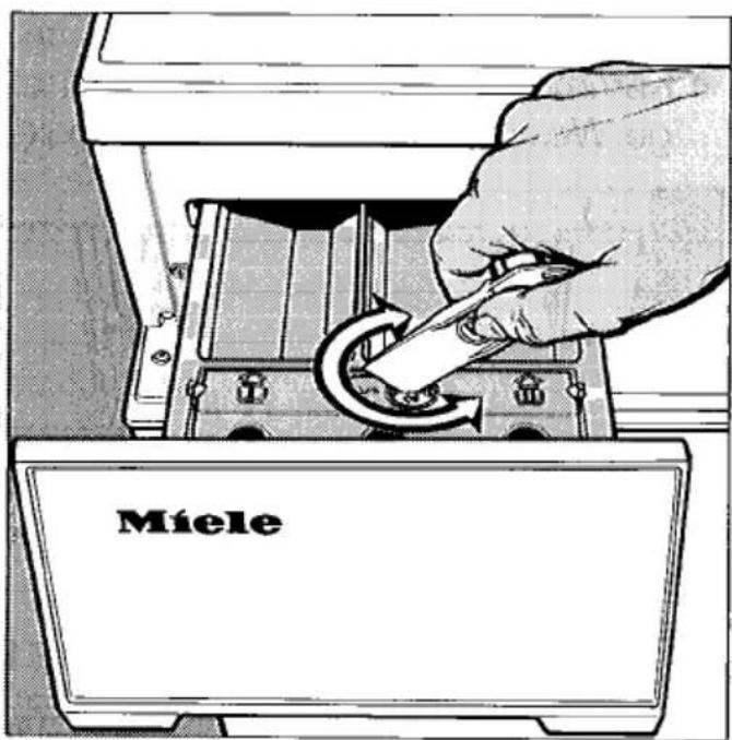 MIELE Novotronic W 725 - Merkzahl für Wasserhärte einstellen - 1