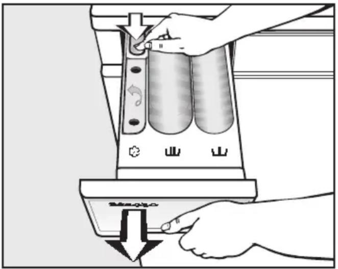 MIELE Novotronic W 564 WPS - Waschmittel-Einspülkasten reinigen - 1