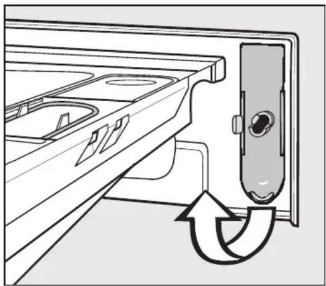 MIELE W 2104 - Fülltür öffnen bei verstopftem Ablauf und/oder Stromausfall - 1