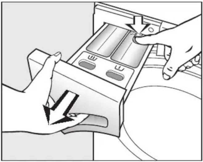 MIELE W 1514 WPS - Waschmittel-Einspülkasten reinigen - 1