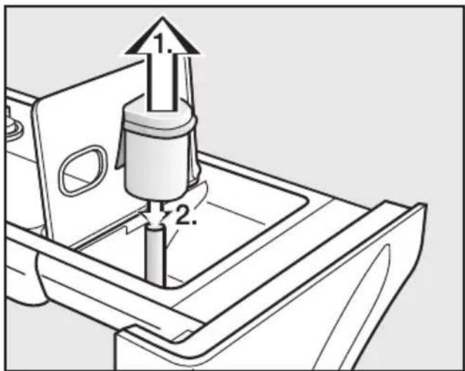 MIELE W 1514 WPS - Saugheber und Kanal reinigen - 1