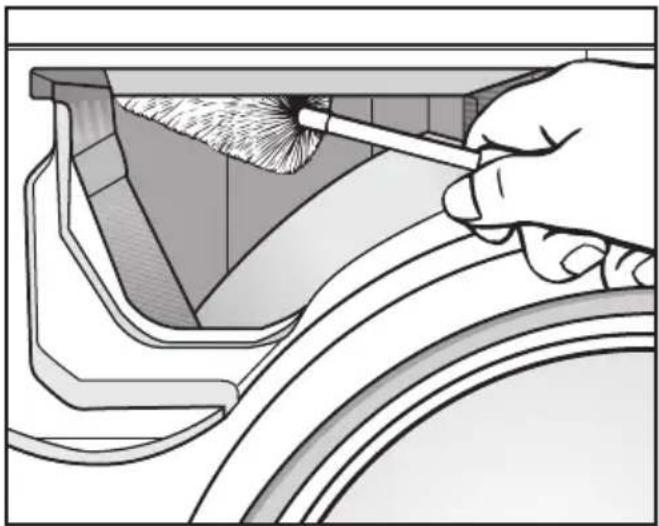 MIELE W 1514 WPS - Sitz des Waschmittel-Einspülkasten reinigen - 1