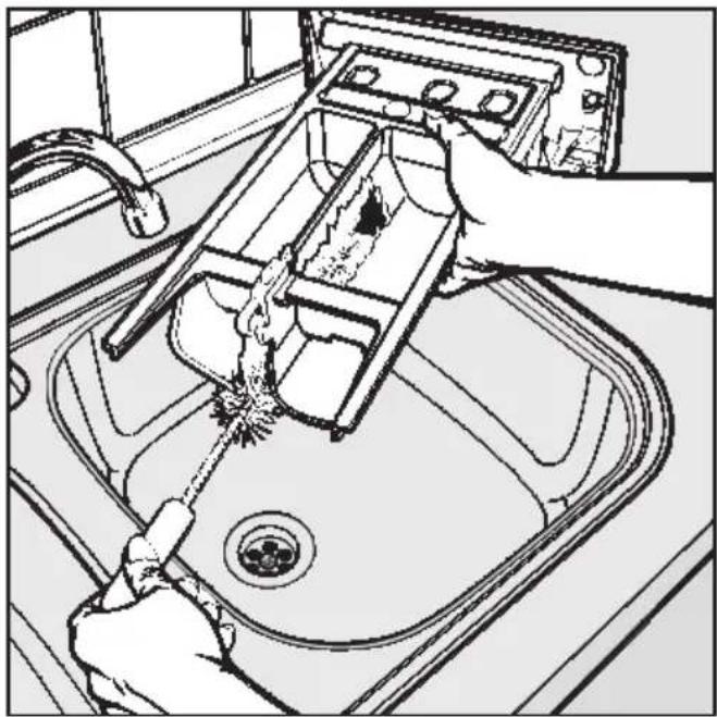 MIELE W 986 WPS - Waschmittel-Einspülkasten reinigen - 2