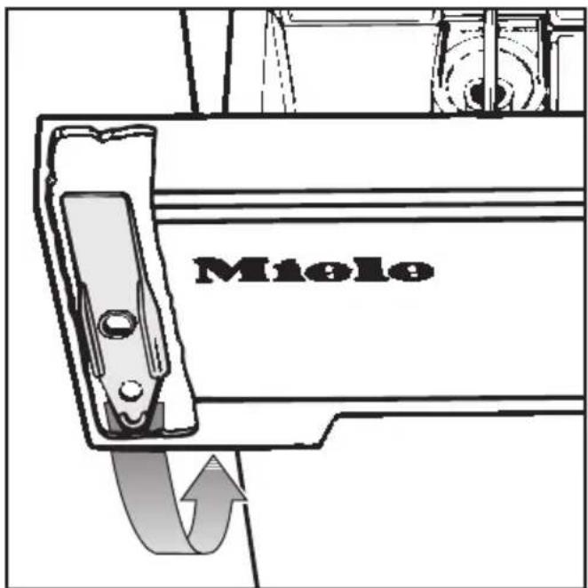MIELE W 972 - Laugenfilter und Laugen- pumpe reinigen - 1