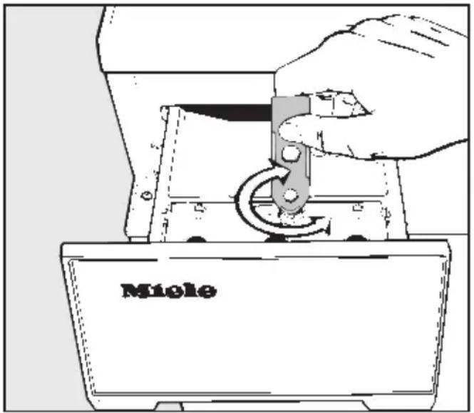 MIELE W 876 - Merkzahl für Wasserhärte einstellen - 2