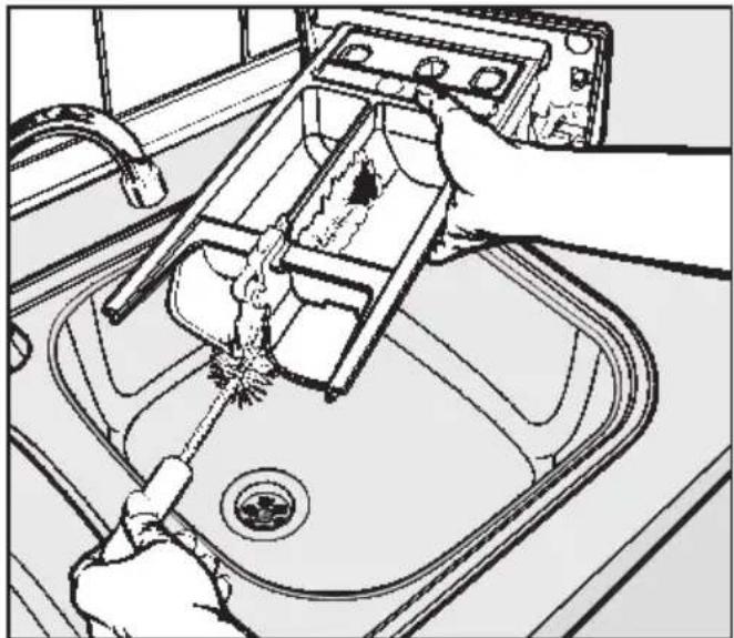 MIELE W 878 WPS - Waschmittel-Einspülkasten reinigen - 2