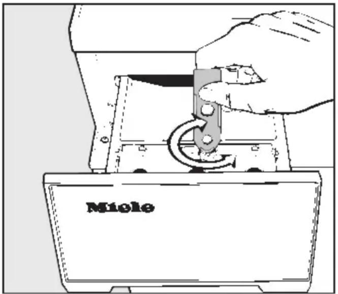 MIELE W 874 WPS - Merkzahl für Wasserhärte einstellen - 2