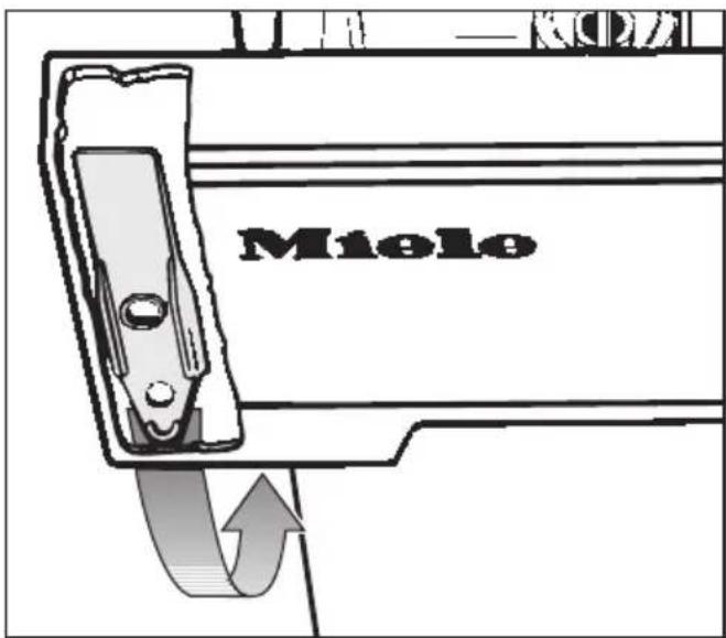 MIELE W 870 - Laugenfilter und Laugenpum- pe reinigen - 1