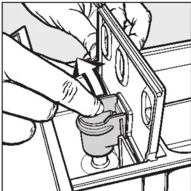MIELE W 840 - Waschmittel-Einspülkasten reinigen - 3