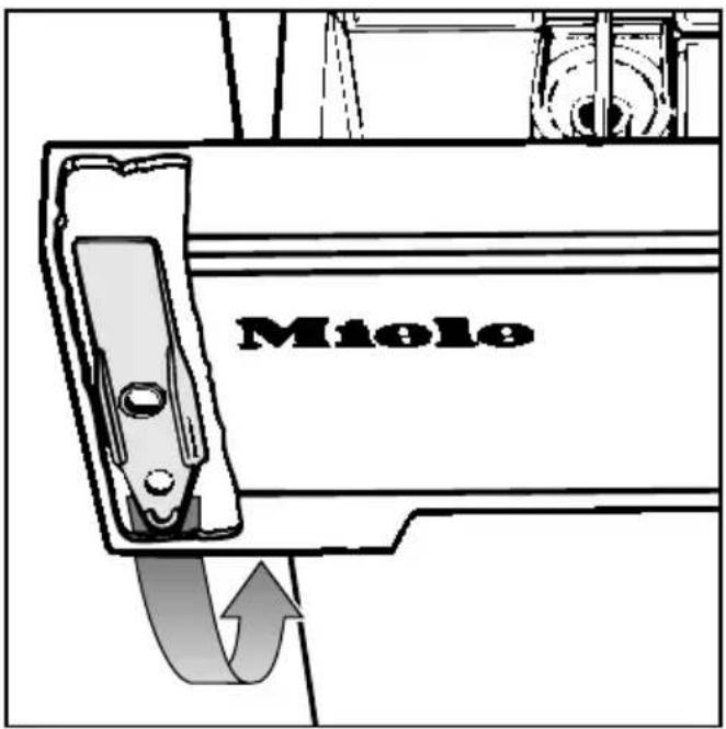MIELE W 810 - Prüfwasserreste ausspülen - 1