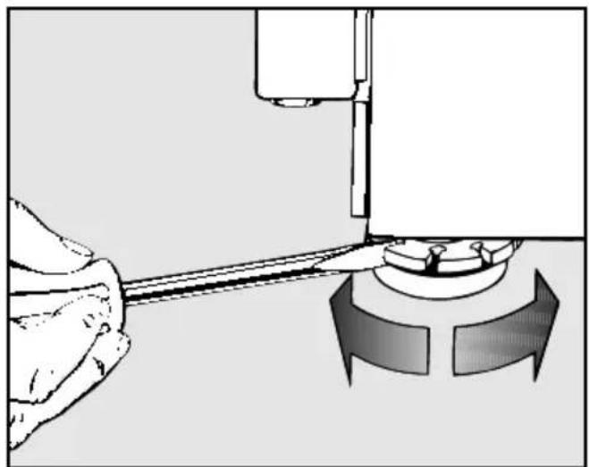 MIELE W 823 - Ausrichten - 2