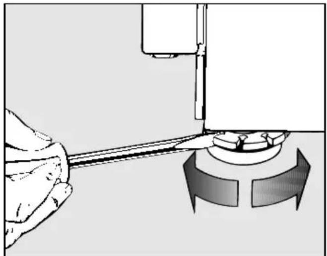 MIELE W 807 - Ausrichten - 2