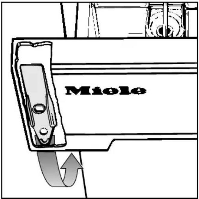 MIELE W 807 - Prüfwasserreste ausspülen - 1