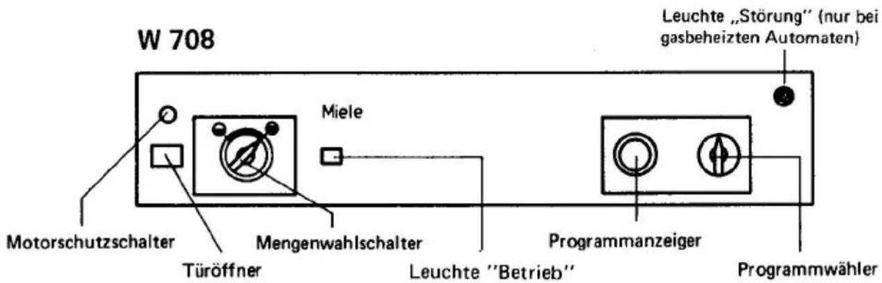 MIELE W 708 - Motorschutzschalter - 3