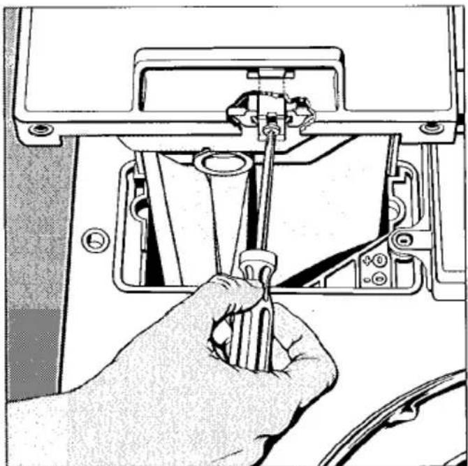 MIELE W 697 - Kindersicherung für den Waschmittelschubkasten - 1