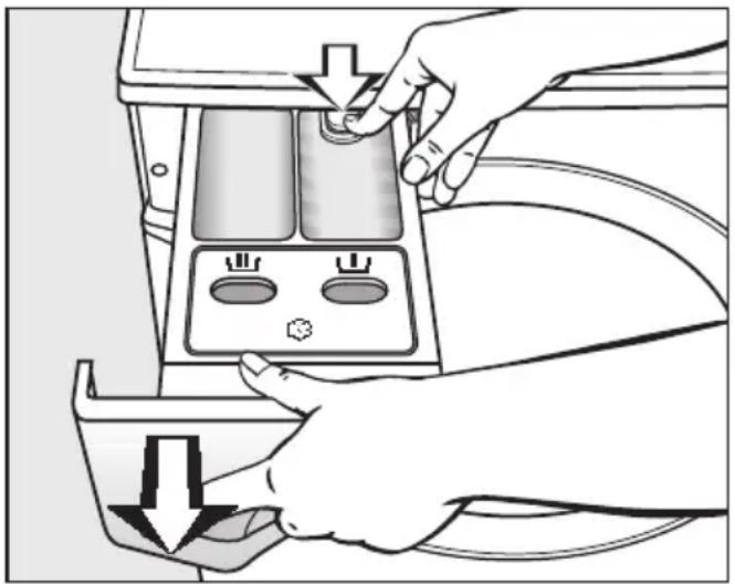 MIELE W 6766 WPS - Waschmittel-Einspülkasten reinigen - 1