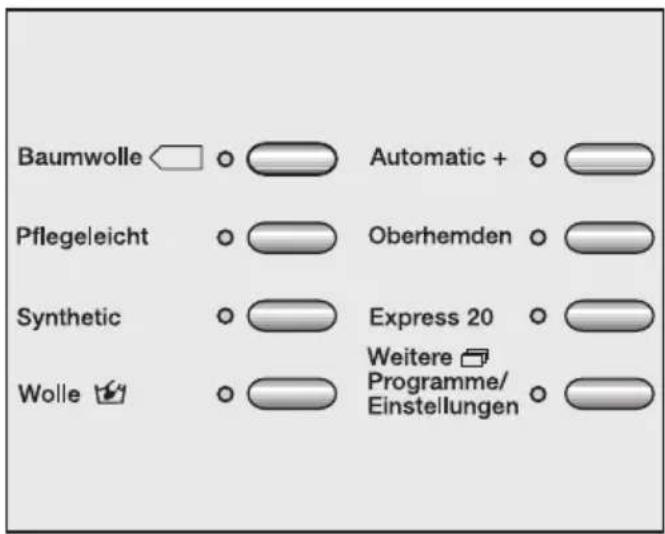MIELE W 6766 WPS - ③ Programm wählen - 1