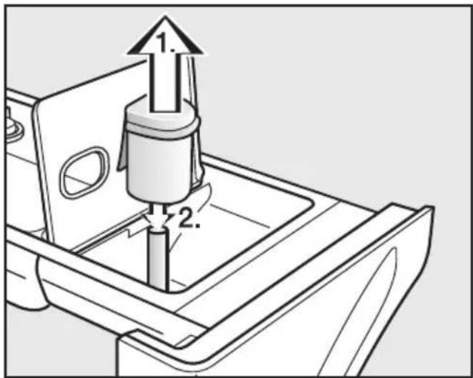 MIELE W 6766 WPS - Saugheber und Kanal reinigen - 1