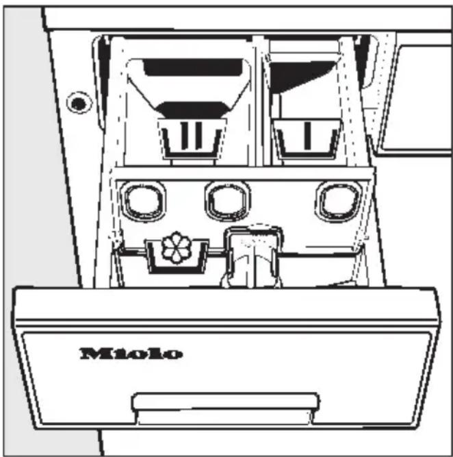 MIELE WS 5425 MC 23 - Waschmittel einfüllen - 1