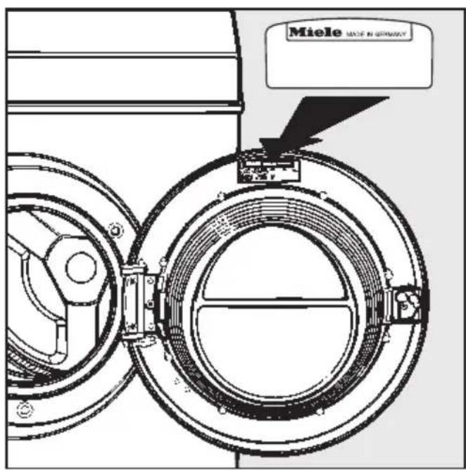 MIELE WS 5425 AV - Bei Ausführung mit Ablaufventil: - 3