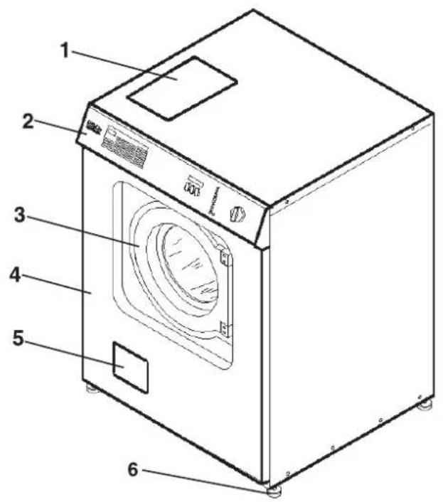 MIELE WS 5073 - Waschschleuderautomat WS 5073 wahlweise mit Ablaufventil oder Laugenpumpe - 1