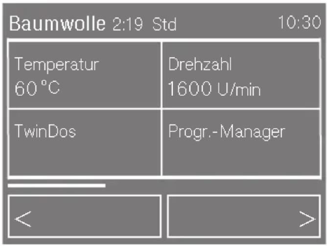 MIELE WMV960 WPS XL - Programm wählen - 2