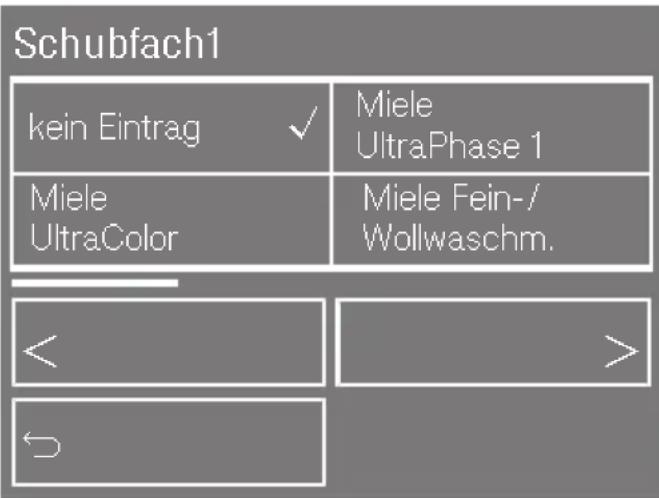 MIELE WMV960 WPS XL - Eingaben für UltraPhase 1 und UltraPhase 2 - 1