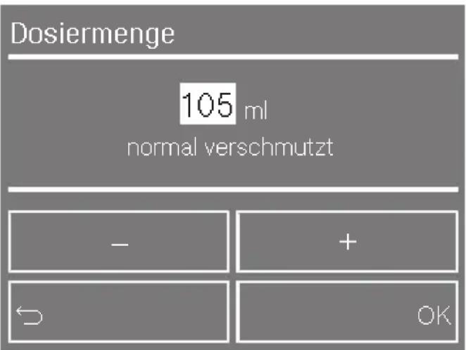 MIELE WMV960 WPS XL - Eingaben für Weitere Waschmittel - 2