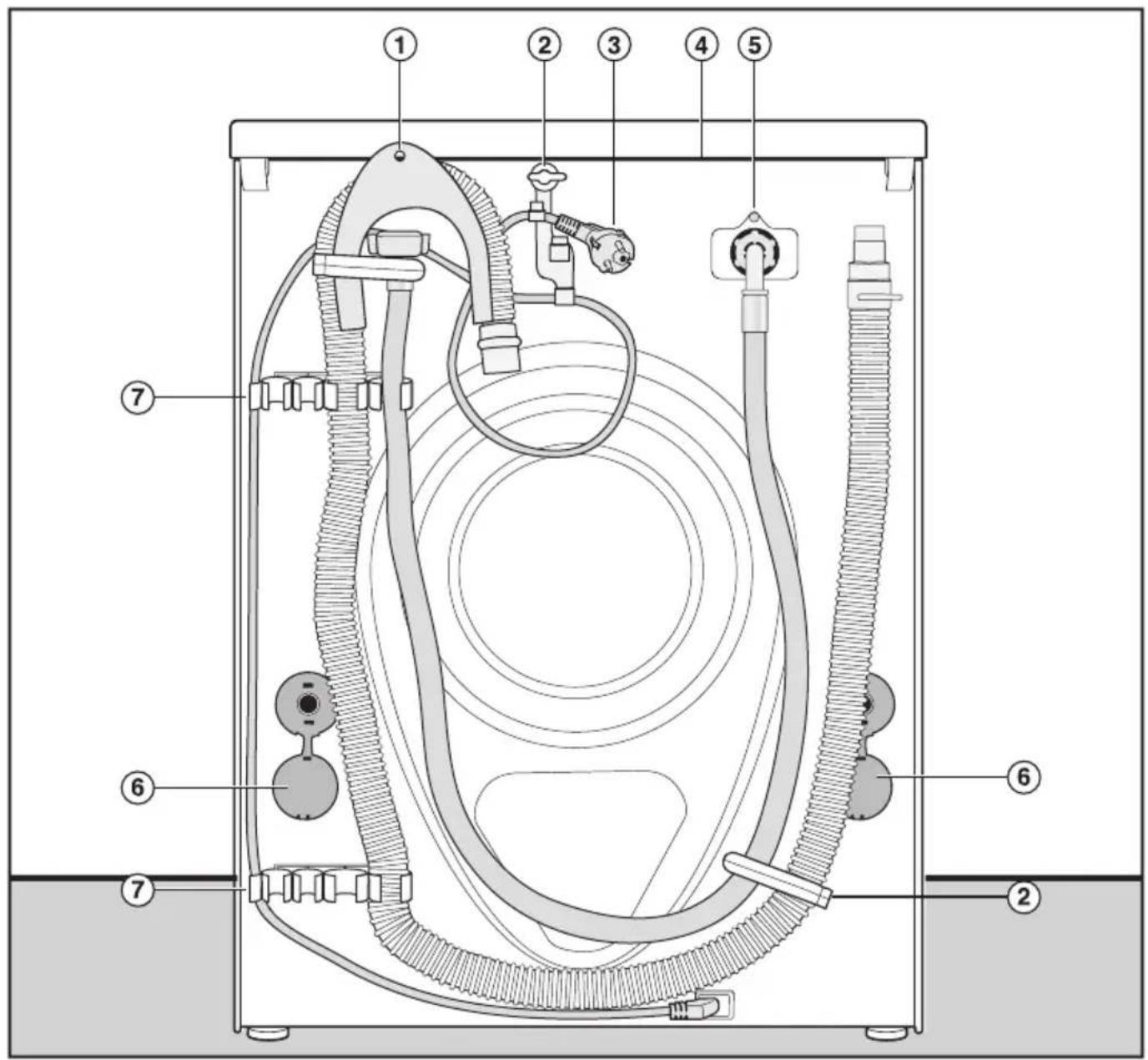 MIELE WDB030 WCS Eco W1 - Vorderansicht - 1