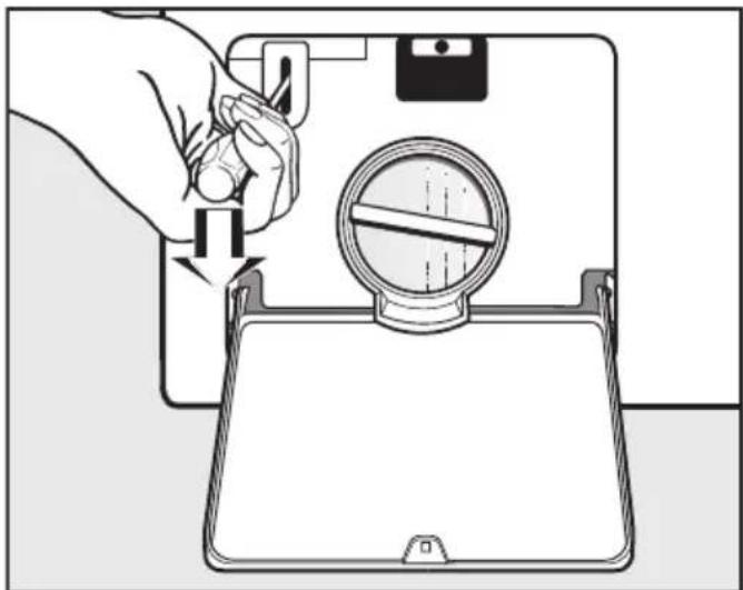 MIELE WDB030 WCS Eco W1 - Tür öffnen - 1