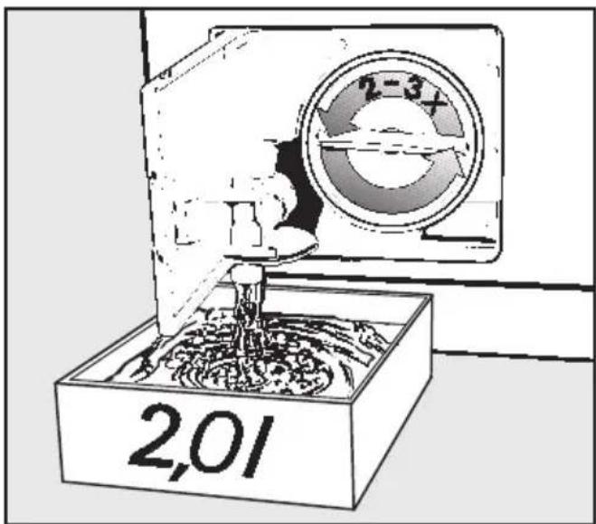 MIELE Novotronic W941 - Laugenfilter und Laugenpum- pe reinigen - 3
